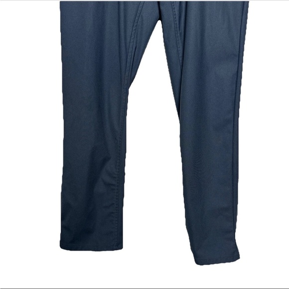 Hickey Freeman Dress Pants Mens 34x32 Blue Chino Straight Leg Stretch Casual - Picture 3 of 15